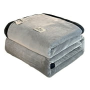 Qocolhg Queen Size Cooling Blanket - Conditioning Throw Blanket, Flannel Gift Small Cooling Blanket, Lightweight Bed Throw Breathable Premium Soft Comfortable Blanket for All Season, 39 x 55 Inches